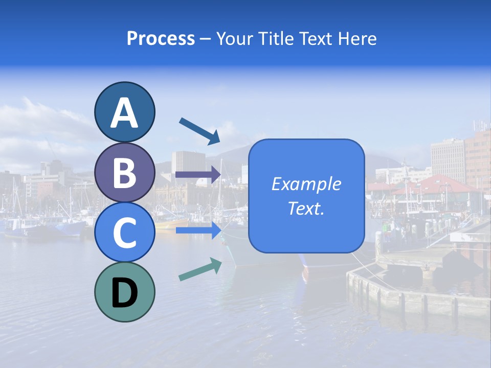 Bay Cold Tasmania PowerPoint Template