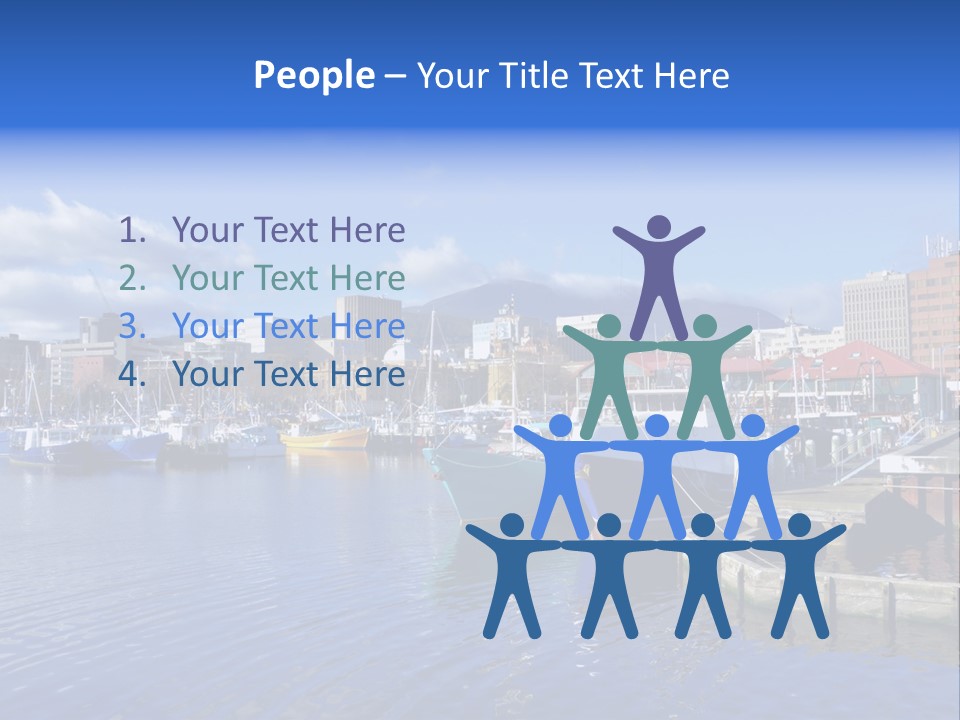 Bay Cold Tasmania PowerPoint Template