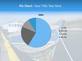 Fischerboot Schiff Wasser PowerPoint Template