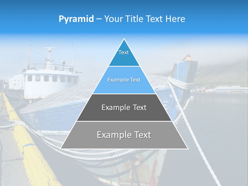 Fischerboot Schiff Wasser PowerPoint Template