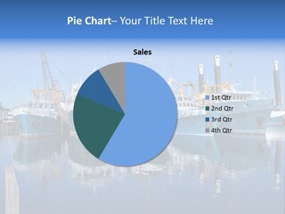 Beautiful Black Ship PowerPoint Template