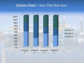 Beautiful Black Ship PowerPoint Template