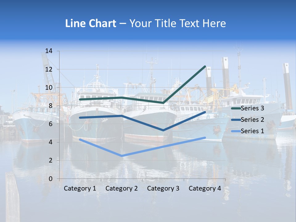 Beautiful Black Ship PowerPoint Template