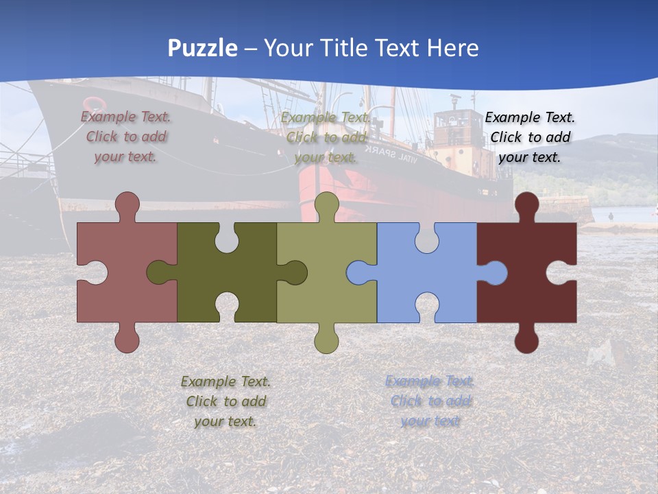 Cloudscape Storm Landscape PowerPoint Template