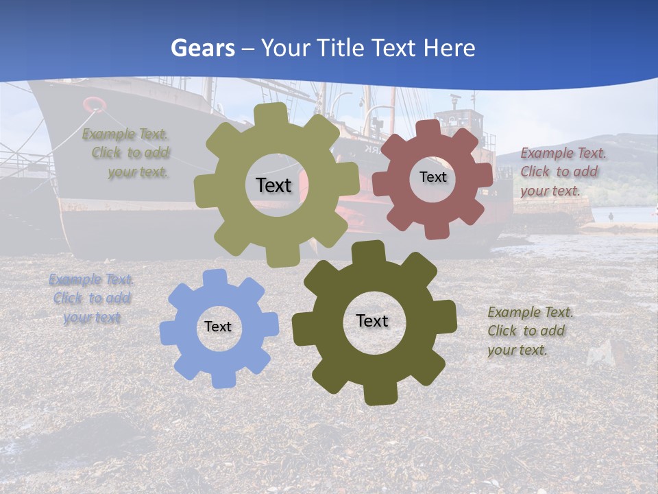 Cloudscape Storm Landscape PowerPoint Template