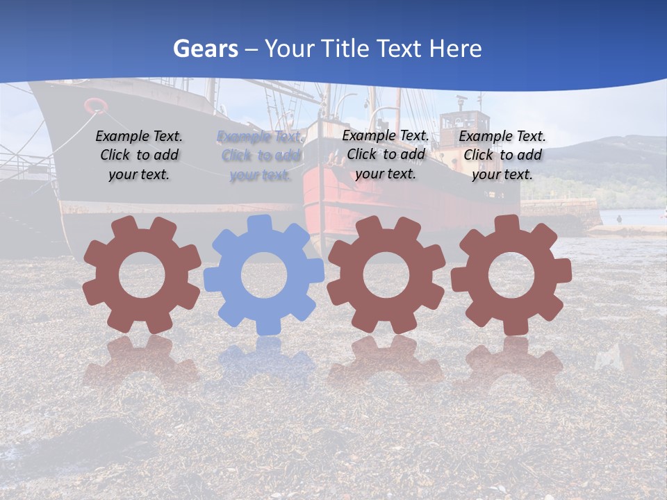 Cloudscape Storm Landscape PowerPoint Template