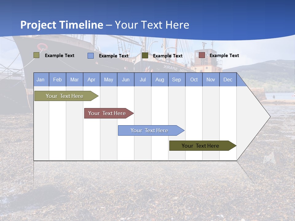 Cloudscape Storm Landscape PowerPoint Template