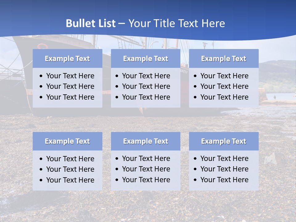 Cloudscape Storm Landscape PowerPoint Template