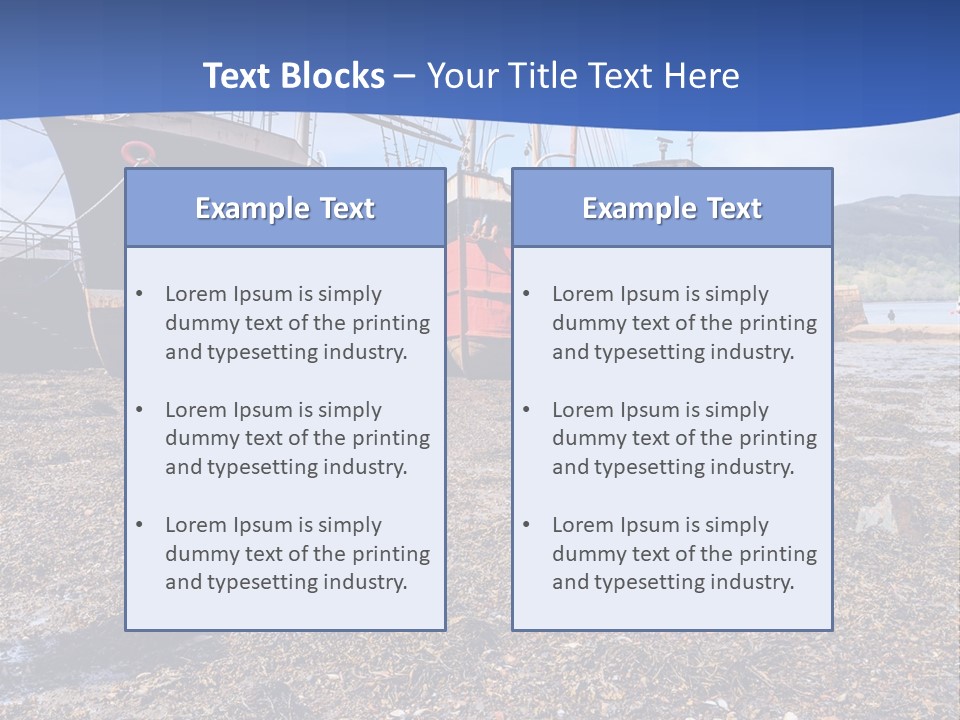 Cloudscape Storm Landscape PowerPoint Template