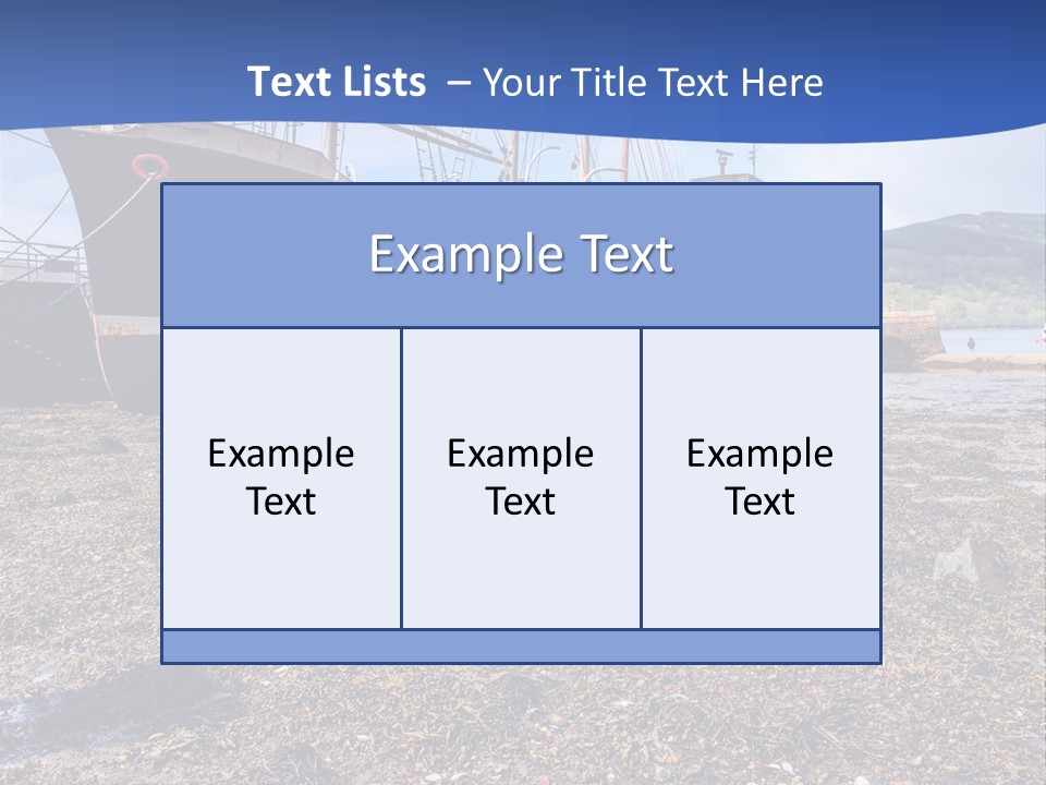 Cloudscape Storm Landscape PowerPoint Template