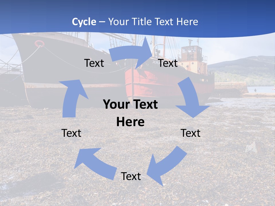Cloudscape Storm Landscape PowerPoint Template