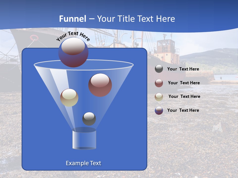 Cloudscape Storm Landscape PowerPoint Template