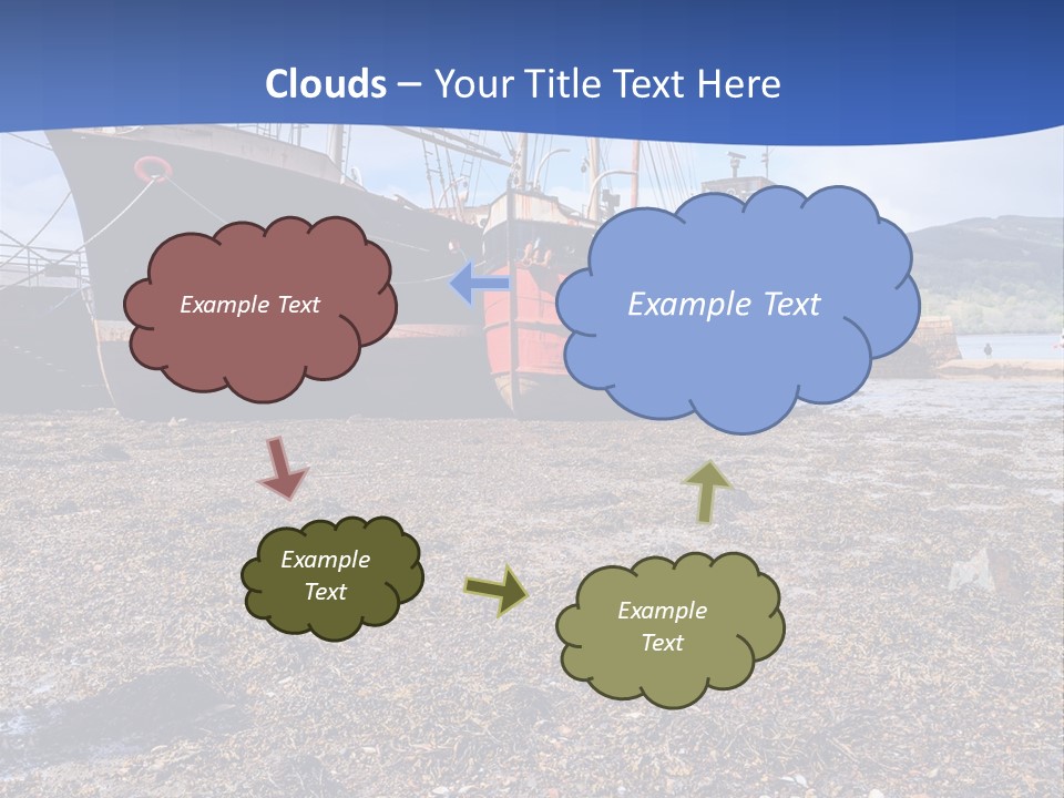 Cloudscape Storm Landscape PowerPoint Template