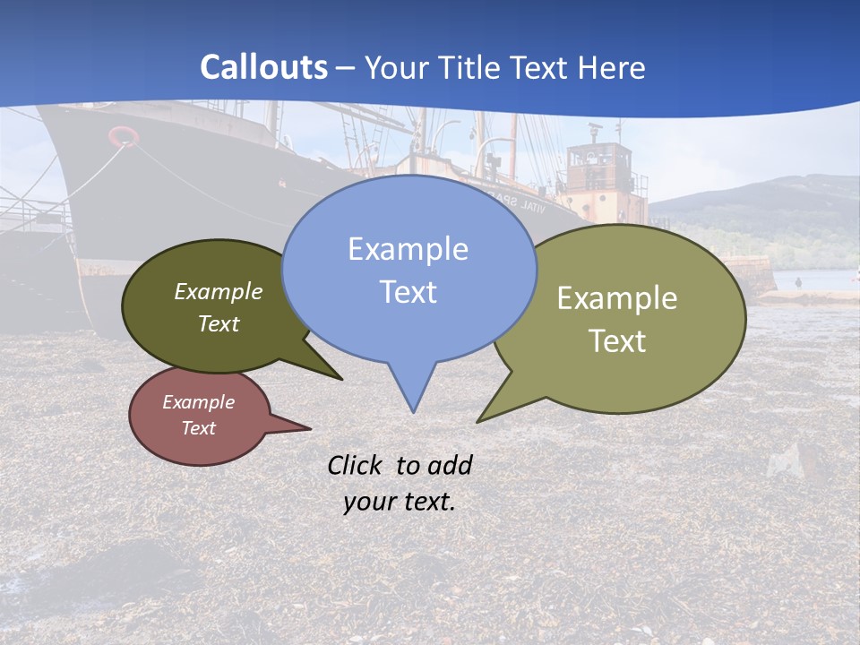 Cloudscape Storm Landscape PowerPoint Template