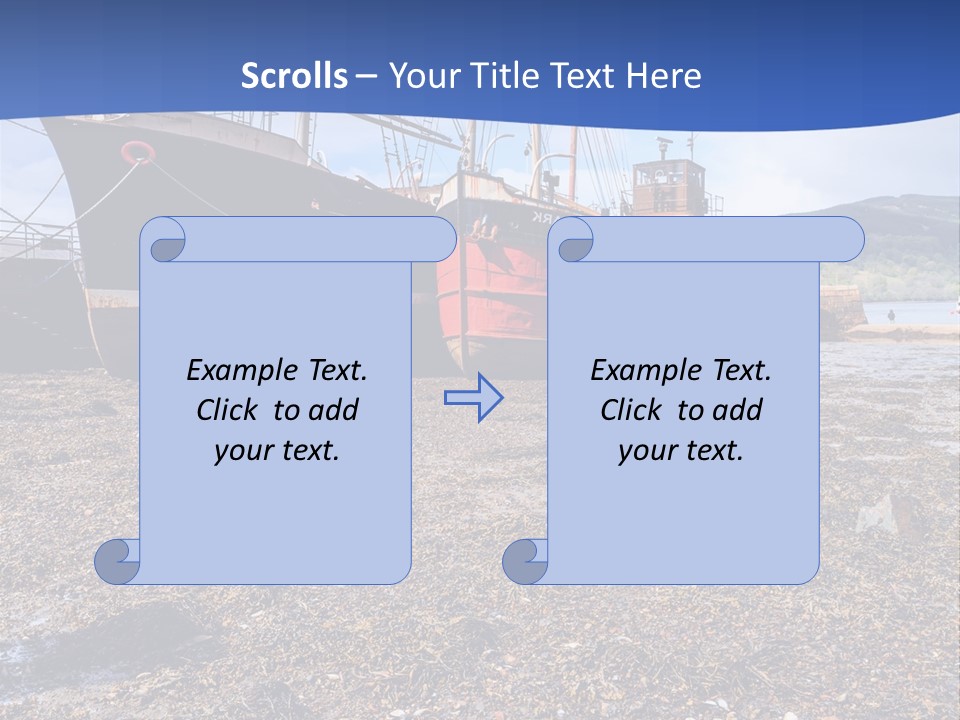 Cloudscape Storm Landscape PowerPoint Template