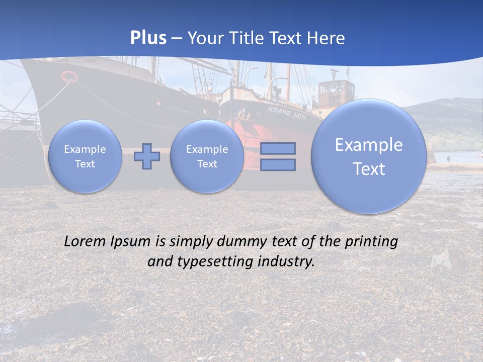 Cloudscape Storm Landscape PowerPoint Template