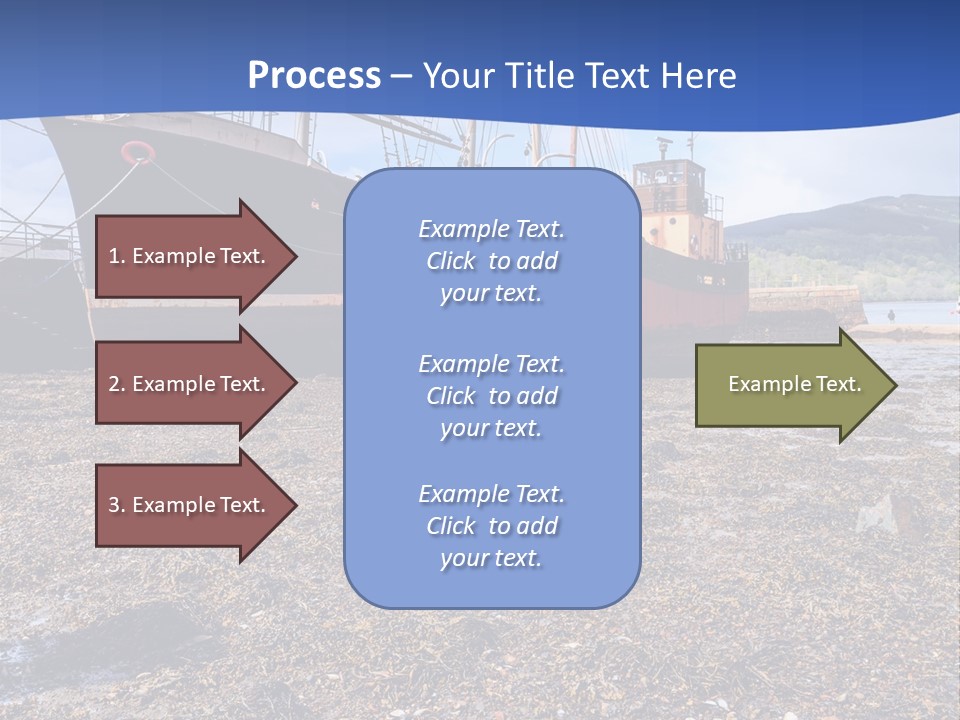 Cloudscape Storm Landscape PowerPoint Template