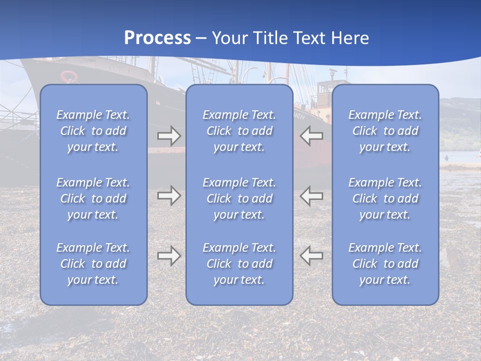 Cloudscape Storm Landscape PowerPoint Template