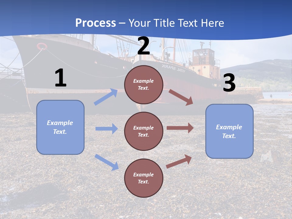 Cloudscape Storm Landscape PowerPoint Template