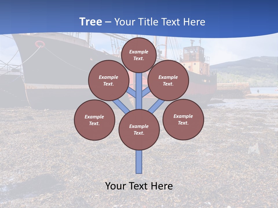 Cloudscape Storm Landscape PowerPoint Template