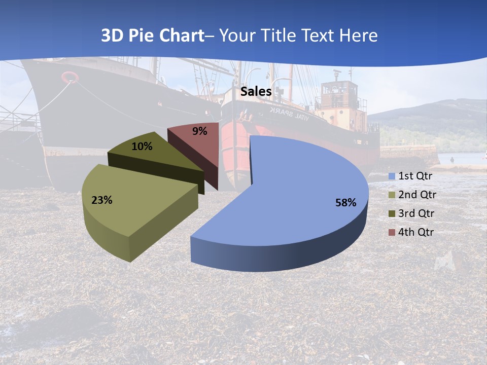 Cloudscape Storm Landscape PowerPoint Template
