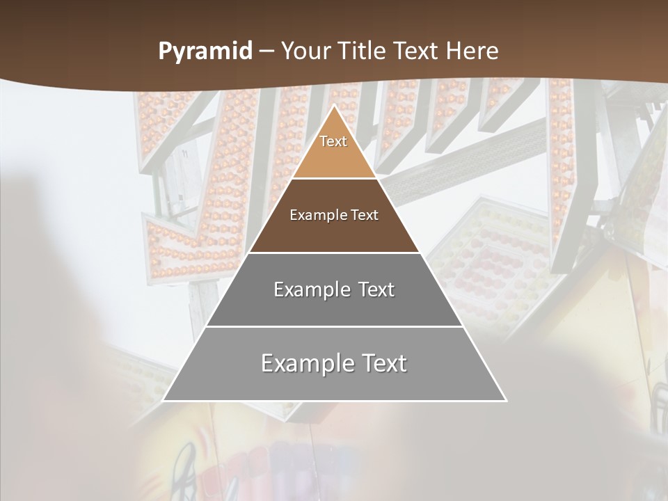 People At Funfair PowerPoint Template