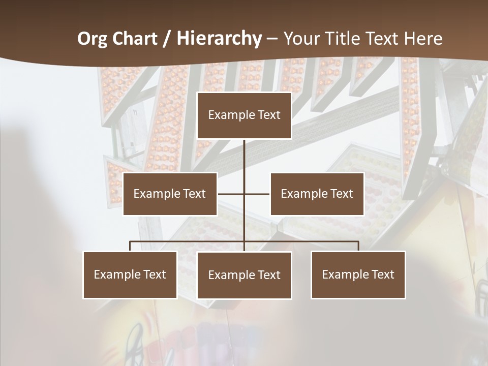 People At Funfair PowerPoint Template