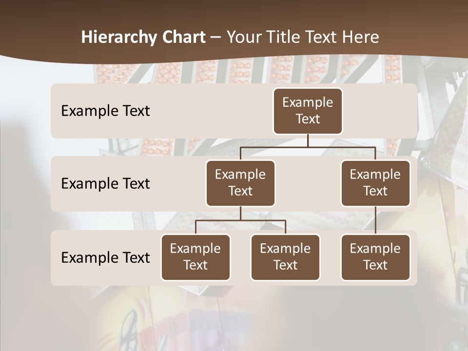 People At Funfair PowerPoint Template