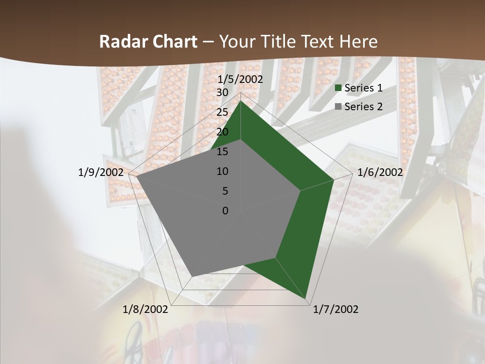 People At Funfair PowerPoint Template