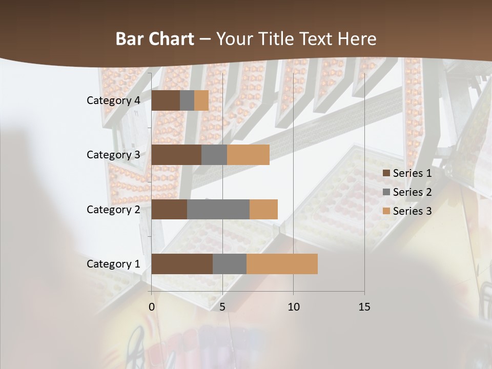 People At Funfair PowerPoint Template