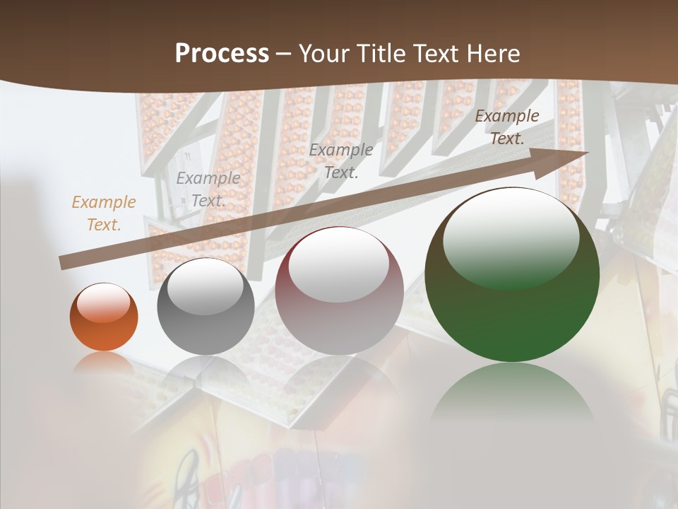 People At Funfair PowerPoint Template