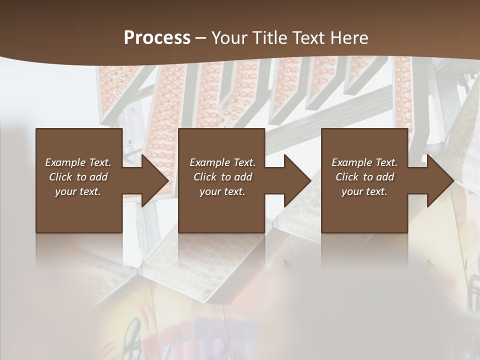 People At Funfair PowerPoint Template