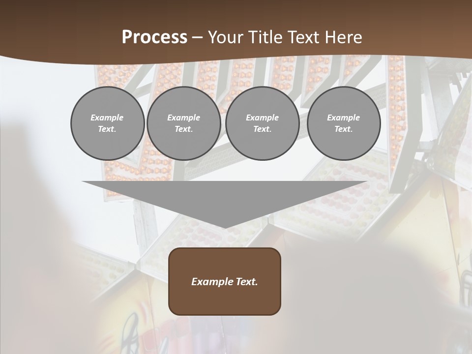 People At Funfair PowerPoint Template