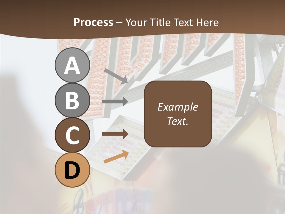 People At Funfair PowerPoint Template