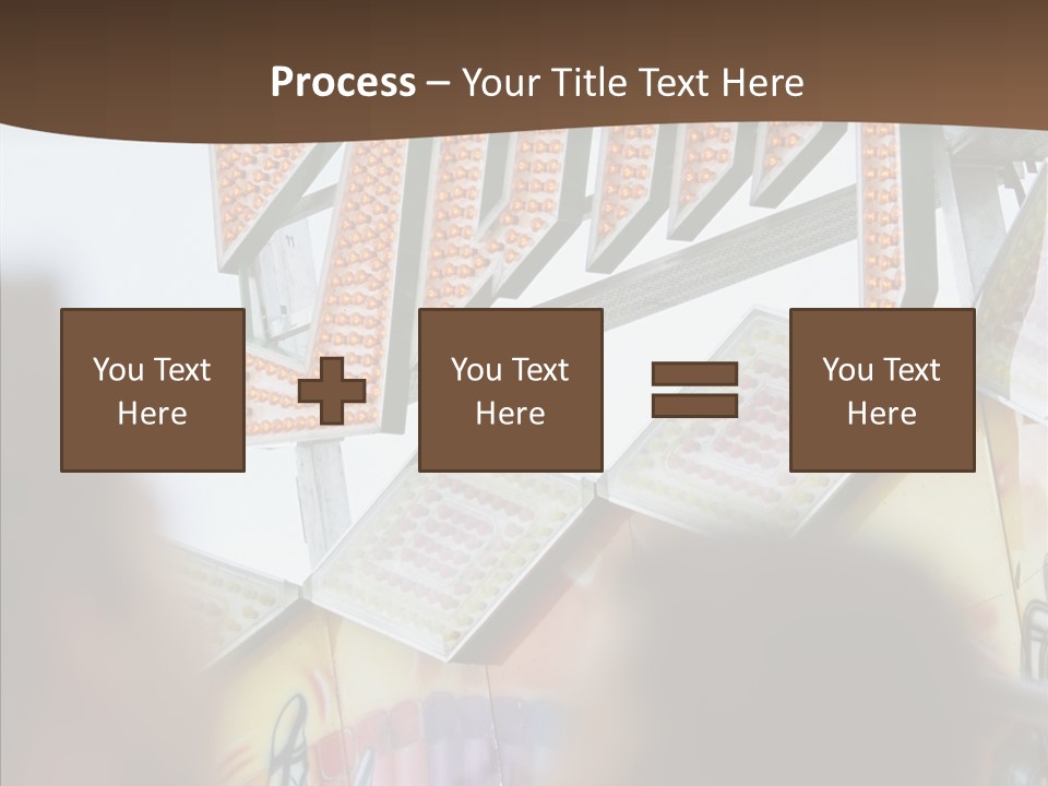 People At Funfair PowerPoint Template