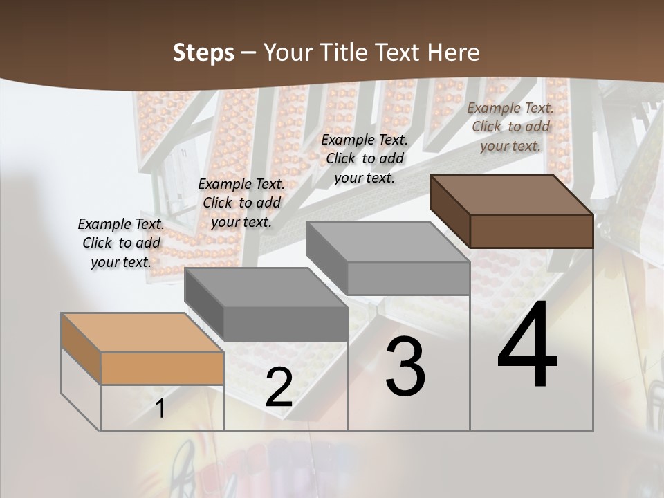 People At Funfair PowerPoint Template