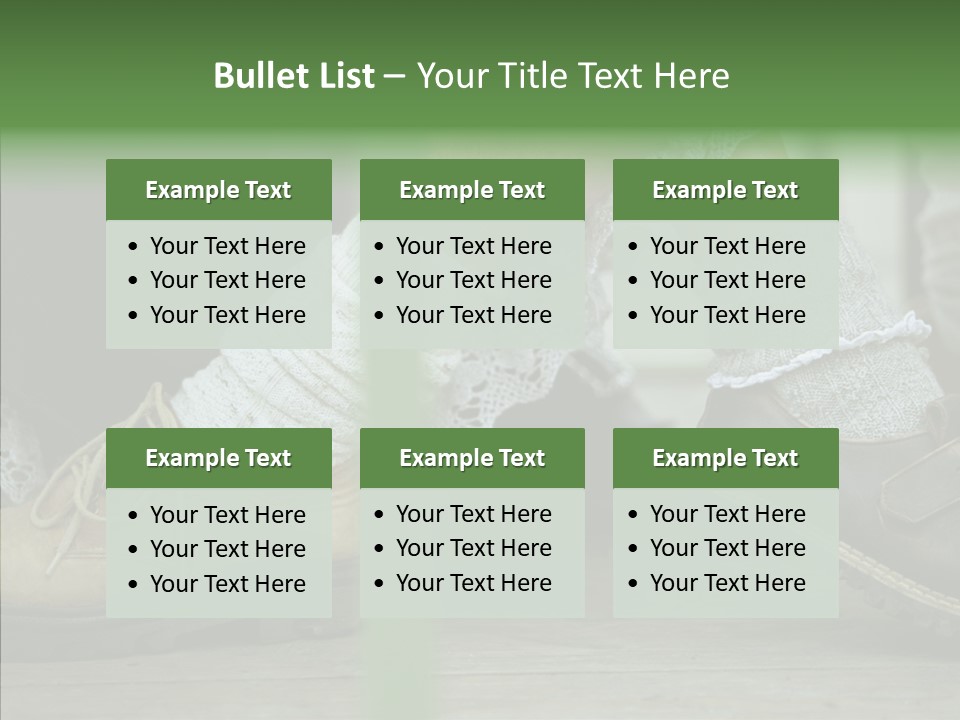 Young Couple Playing Footsie PowerPoint Template