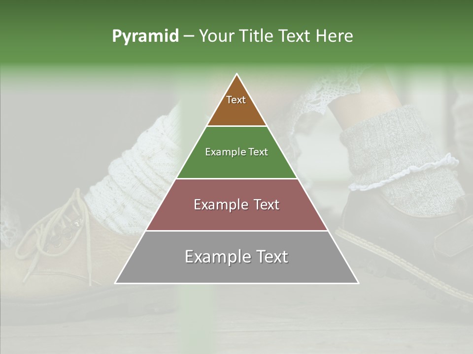 Young Couple Playing Footsie PowerPoint Template