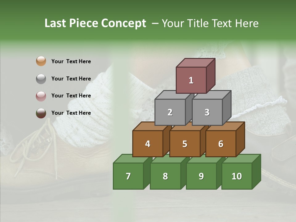 Young Couple Playing Footsie PowerPoint Template