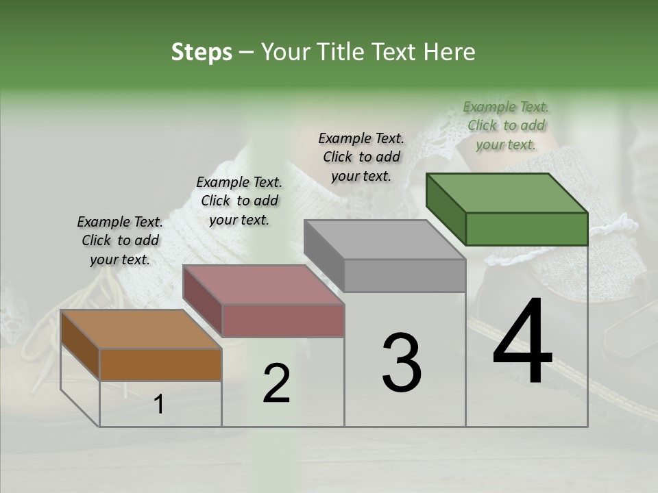 Young Couple Playing Footsie PowerPoint Template