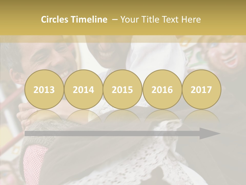 Man In Love At The Hands Of Your Favorite Bear PowerPoint Template