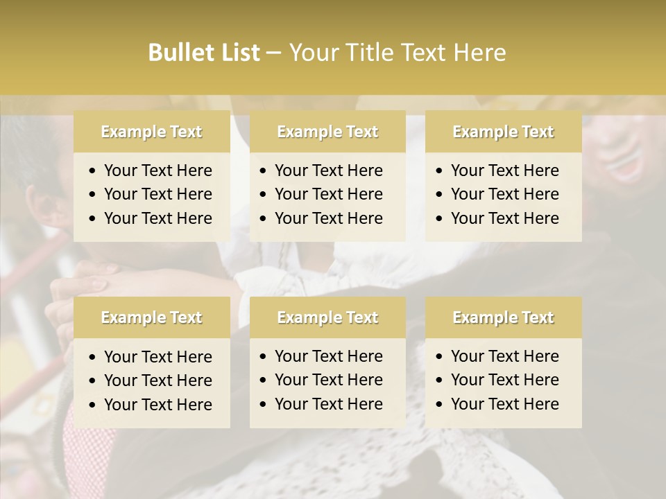 Man In Love At The Hands Of Your Favorite Bear PowerPoint Template
