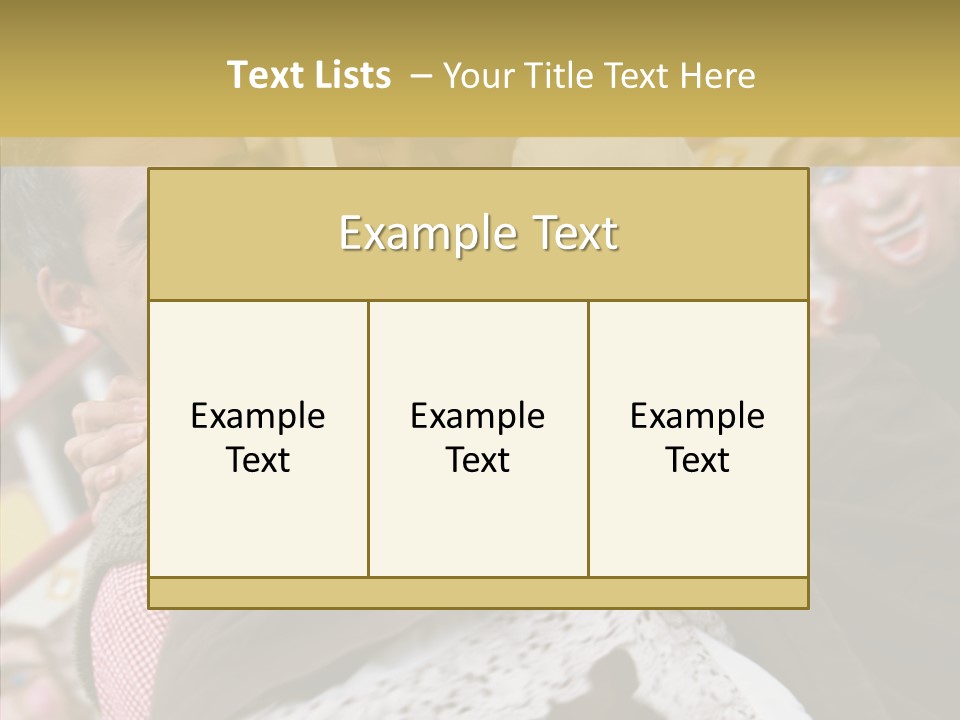 Man In Love At The Hands Of Your Favorite Bear PowerPoint Template