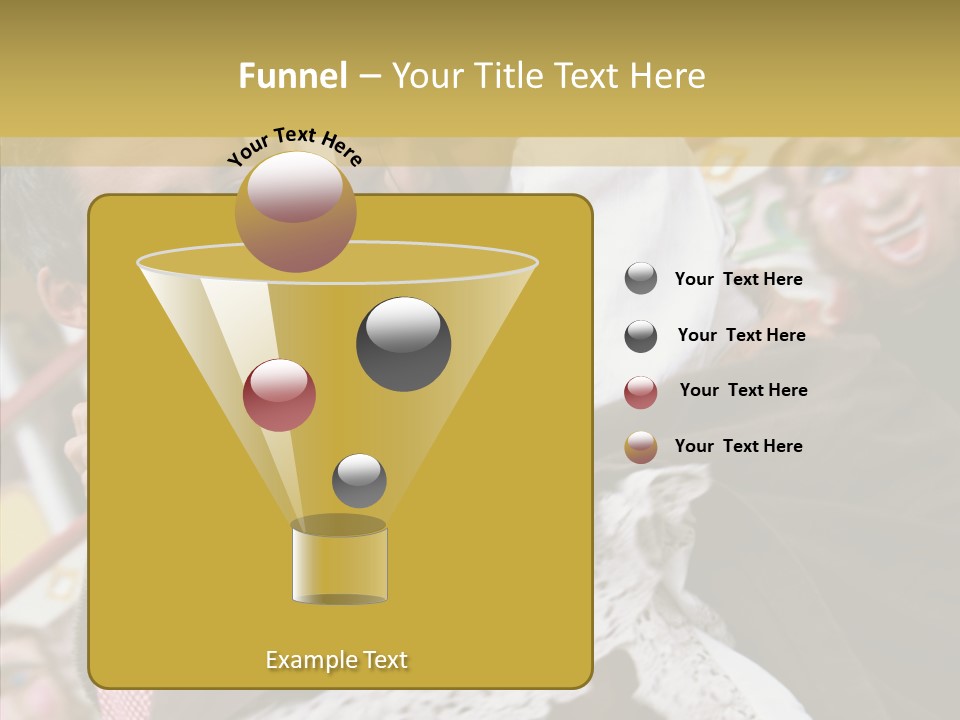 Man In Love At The Hands Of Your Favorite Bear PowerPoint Template