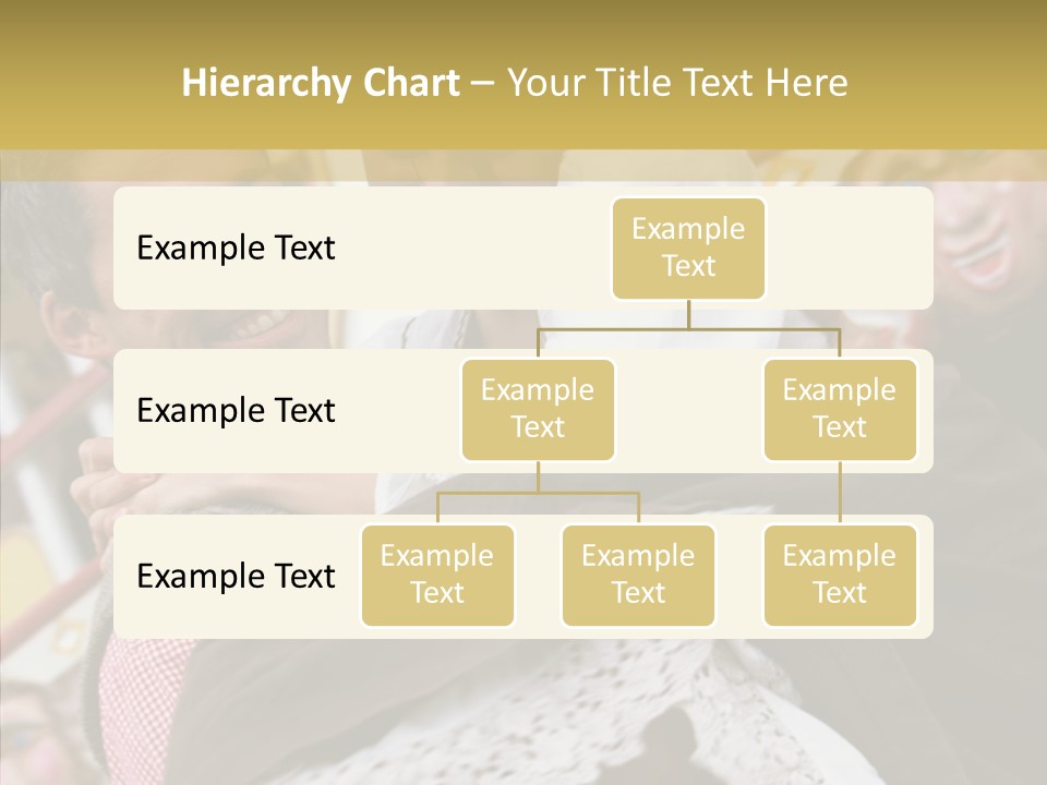 Man In Love At The Hands Of Your Favorite Bear PowerPoint Template