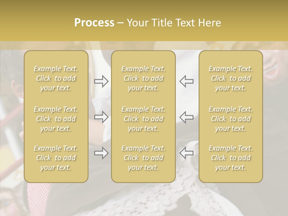 Man In Love At The Hands Of Your Favorite Bear PowerPoint Template