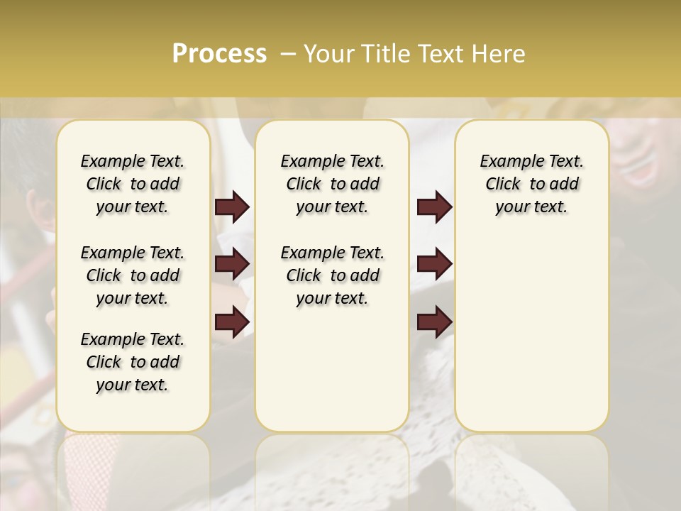 Man In Love At The Hands Of Your Favorite Bear PowerPoint Template