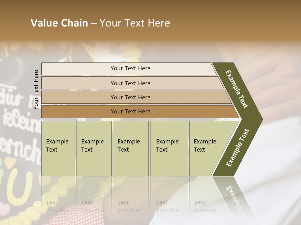 People In Love Are Kissing Near A Chocolate Heart PowerPoint Template