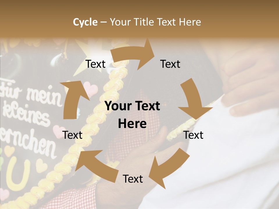 People In Love Are Kissing Near A Chocolate Heart PowerPoint Template