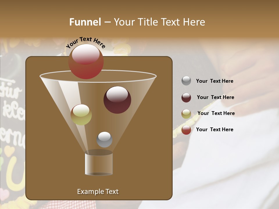People In Love Are Kissing Near A Chocolate Heart PowerPoint Template